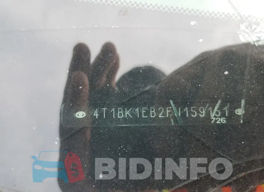 4T1BK1EB2FU159151 Photo# 12