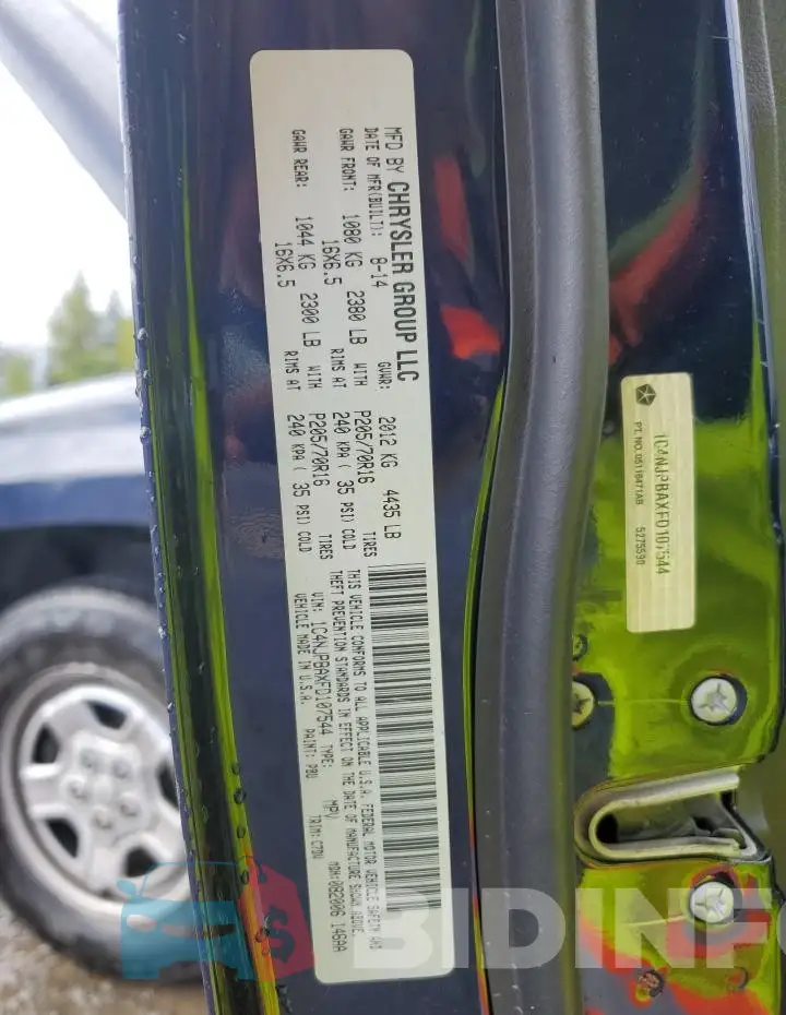 1C4NJPBAXFD107544 Photo# 12