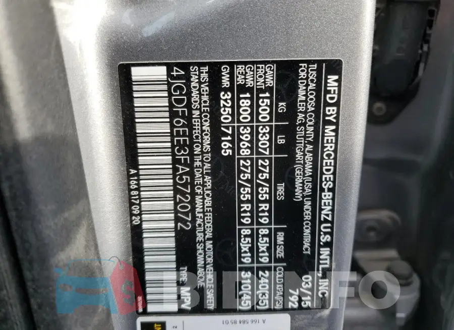 4JGDF6EE3FA572072 Photo# 13