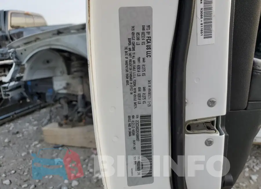 2C3CDXBG2KH580097 Photo# 13