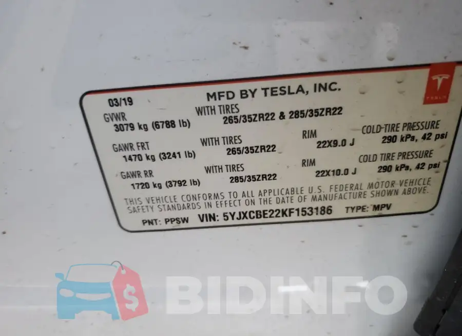 5YJXCBE22KF153186 Photo# 12