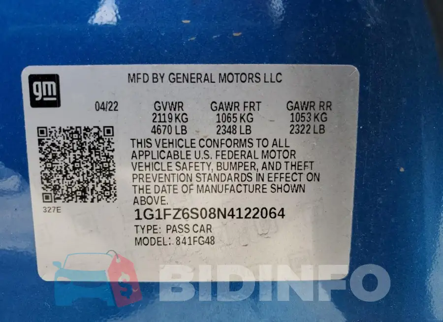 1G1FZ6S08N4122064 Photo# 12
