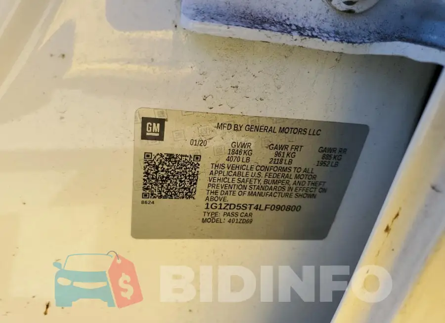 1G1ZD5ST4LF090800 Photo# 12