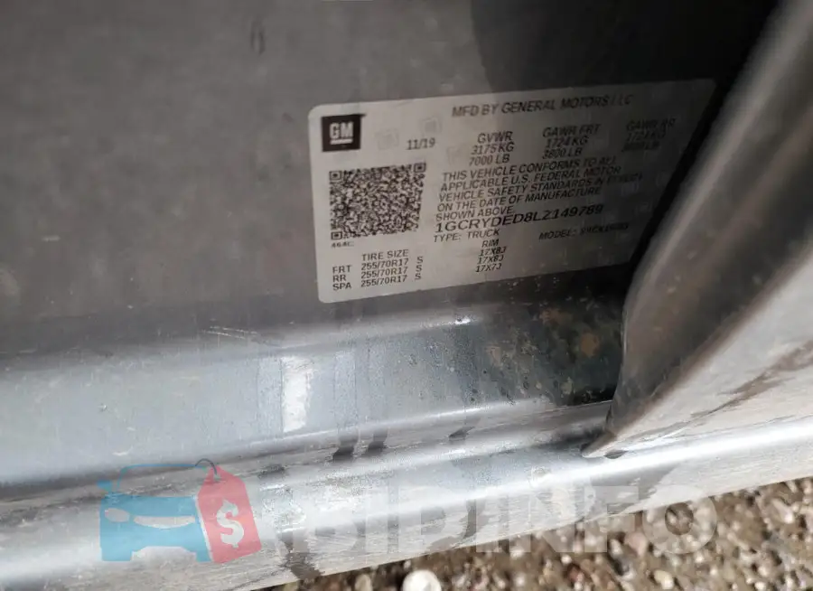 1GCRYDED8LZ149789 Photo# 12