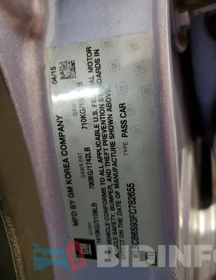 KL8CB6S93FC782655 Photo# 12