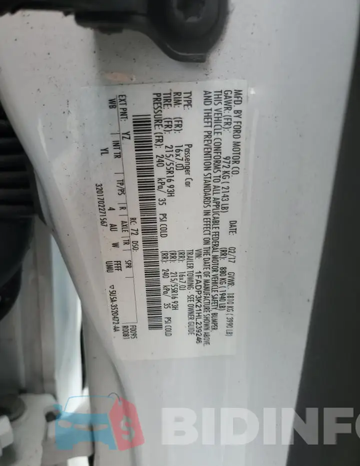 1FADP3K21HL239246 Photo# 12