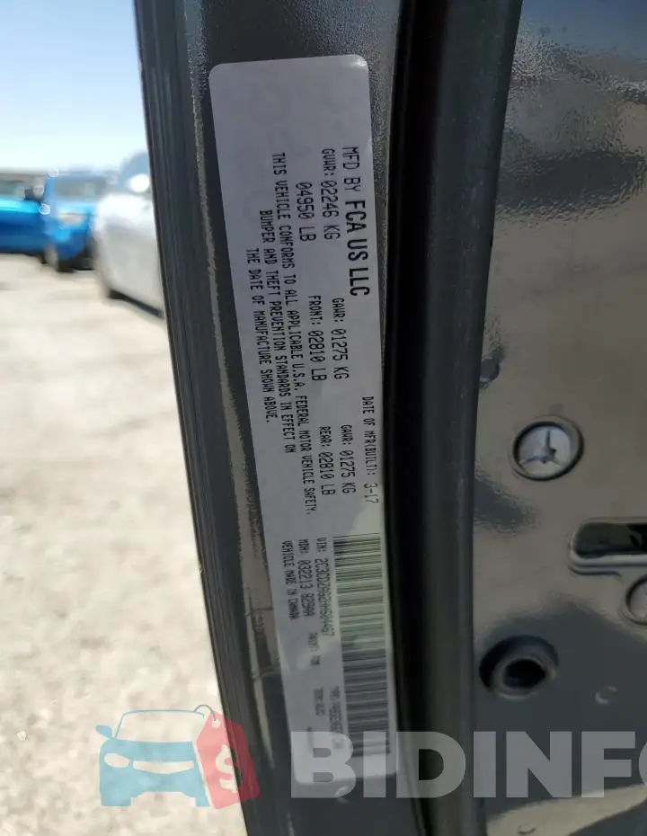 2C3CDZAG2HH604467 Photo# 12