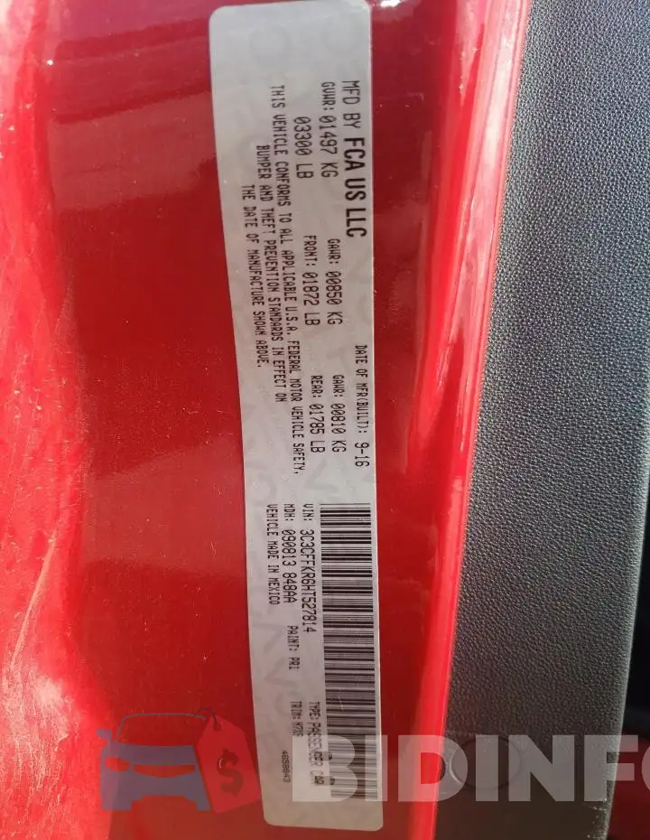 3C3CFFKR6HT527814 Photo# 12