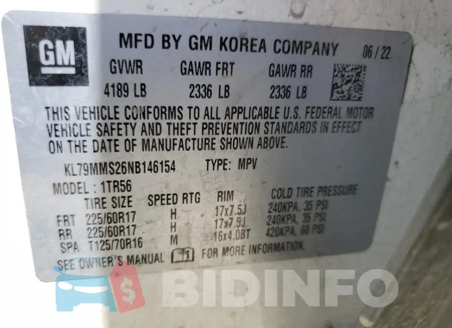 KL79MMS26NB146154 Photo# 12