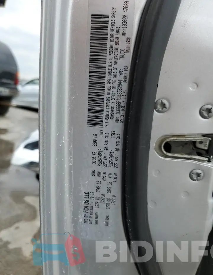 1C6RR6FT3KS562944 Photo# 12