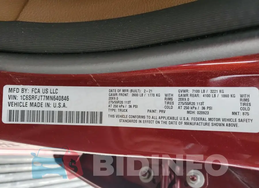 1C6SRFJT7MN640846 Photo# 12