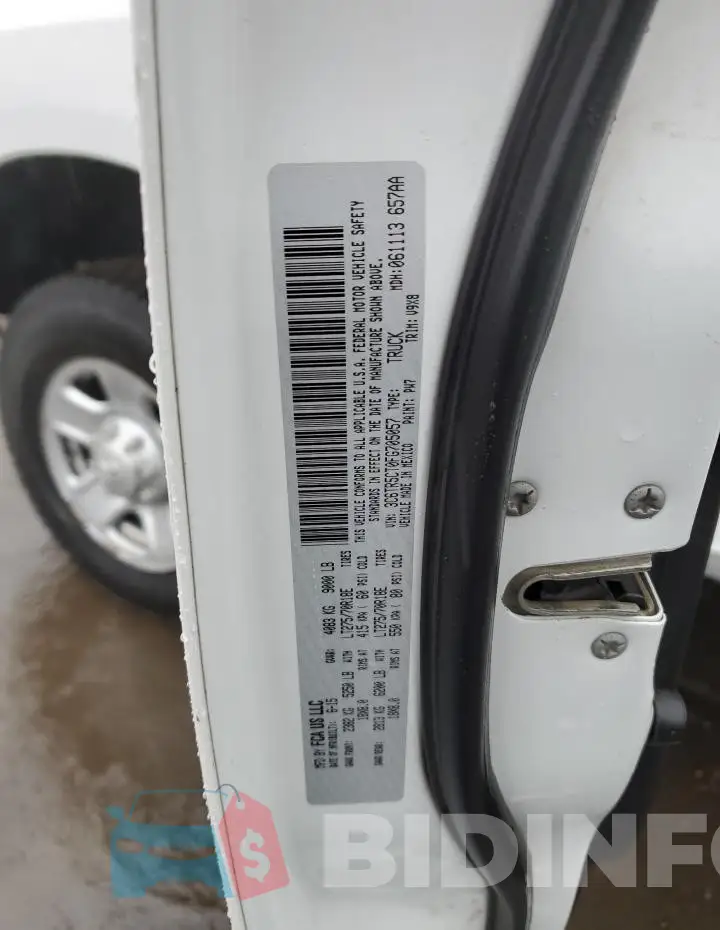 3C6TR5CT0FG705057 Photo# 12