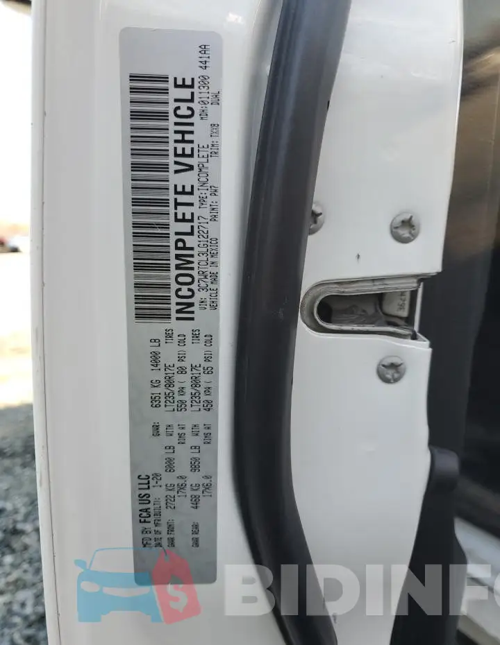 3C7WRTCL3LG122717 Photo# 12