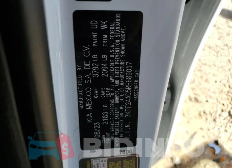 3KPF24AD5RE689017 Photo# 12