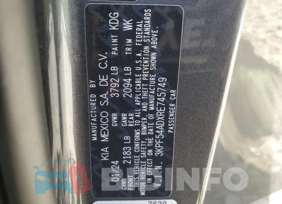 3KPF54ADXRE745749 Photo# 12