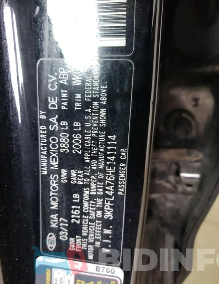 3KPFL4A76HE141114 Photo# 12