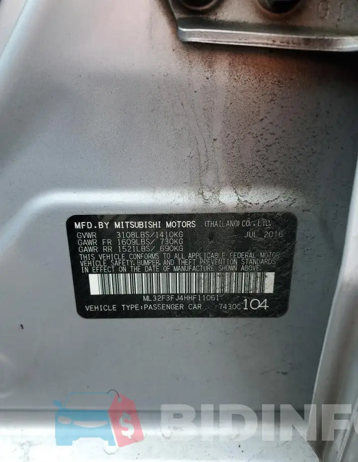 ML32F3FJ4HHF11061 Photo# 13