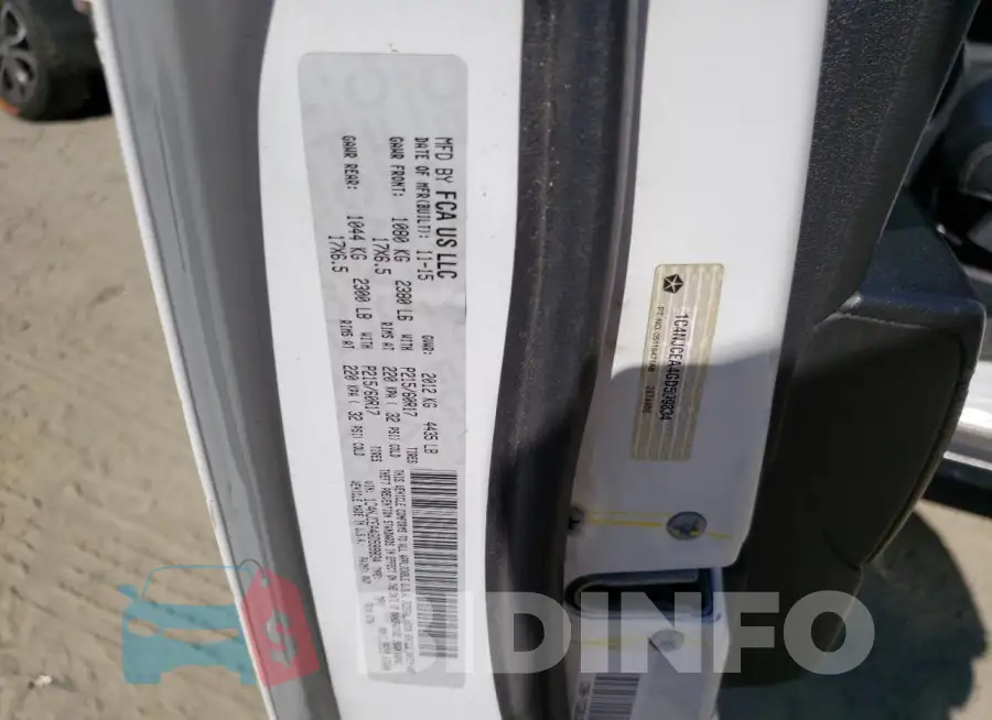1C4NJCEA4GD599834 Photo# 13