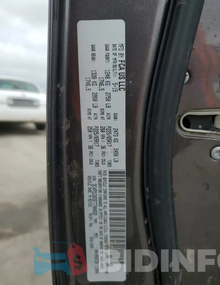 3C4PDCBG5FT700669 Photo# 13