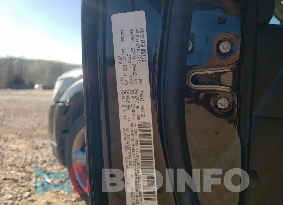 3C4PDCGB2GT187248 Photo# 12
