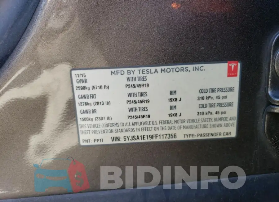 5YJSA1E19FF117356 Photo# 12