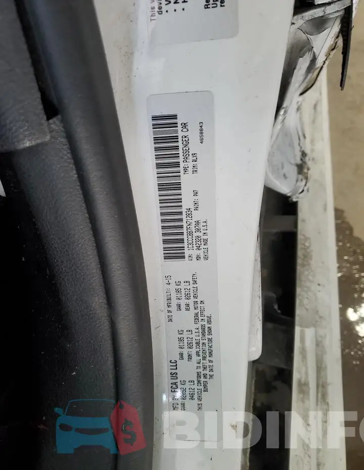 1C3CCCBB7FN712834 Photo# 12