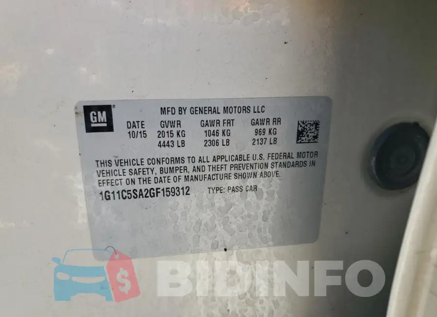 1G11C5SA2GF159312 Photo# 12