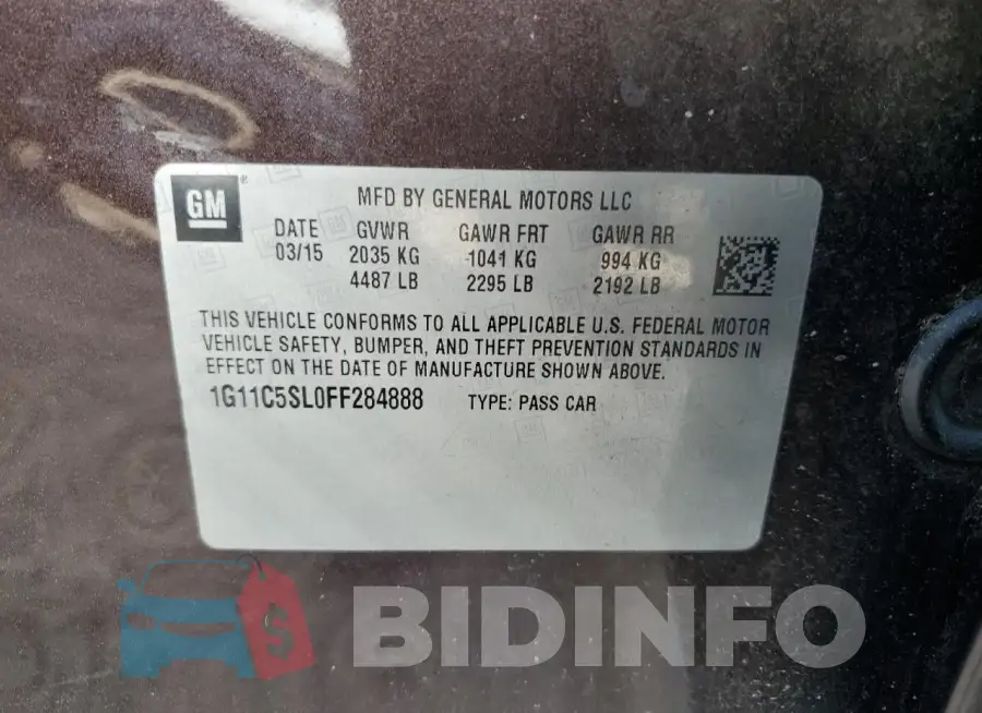 1G11C5SL0FF284888 Photo# 12