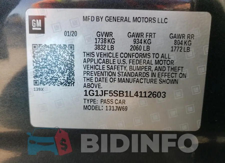 1G1JF5SB1L4112603 Photo# 12
