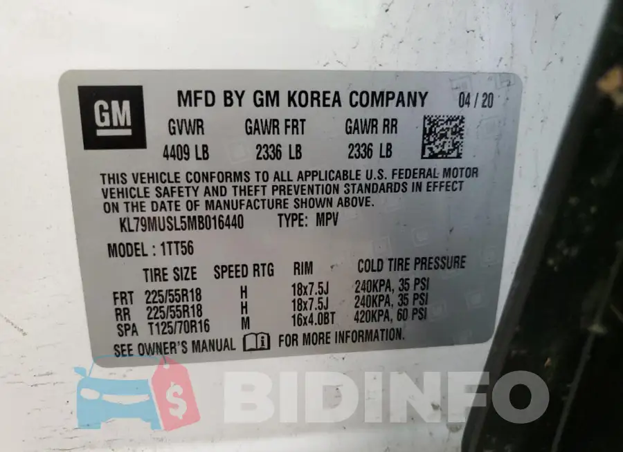 KL79MUSL5MB016440 Photo# 13