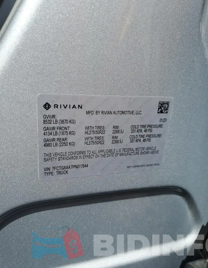 7FCTGAAA7PN017844 Photo# 12