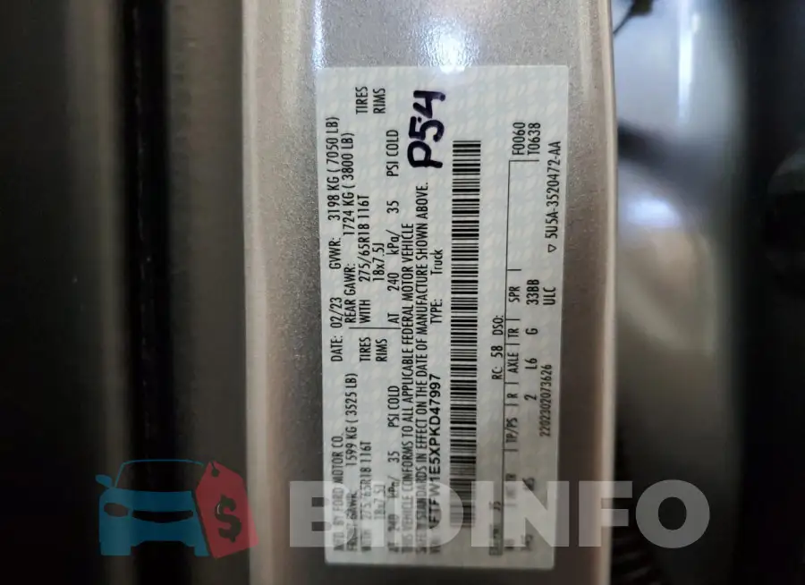 1FTFW1E5XPKD47997 Photo# 13