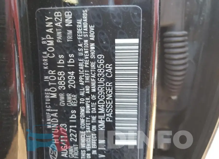 KMHLM4DG9RU638569 Photo# 13