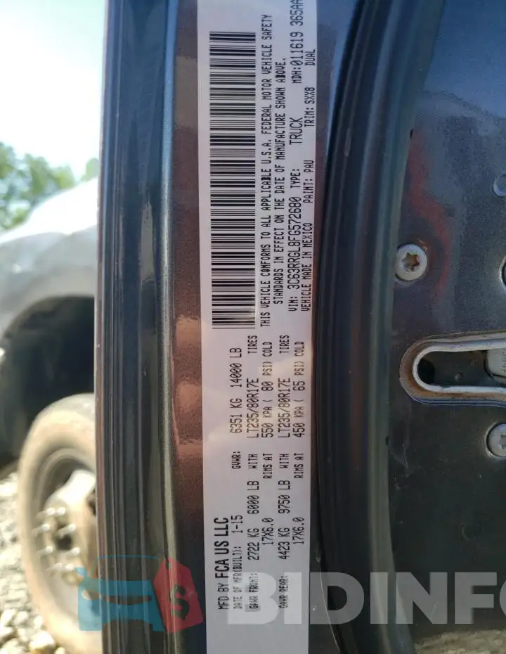 3C63RRGL8FG572680 Photo# 12