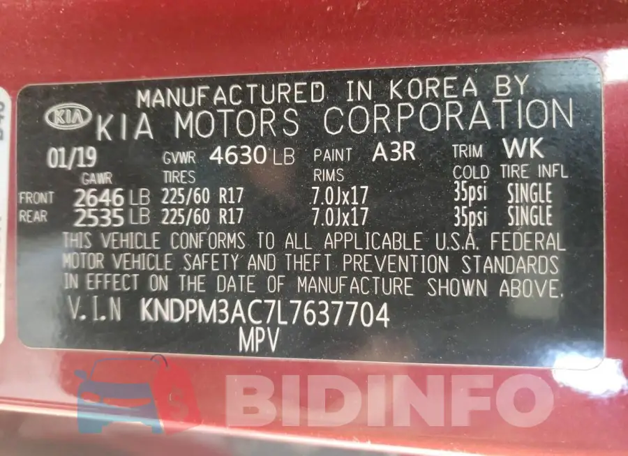 KNDPM3AC7L7637704 Photo# 10