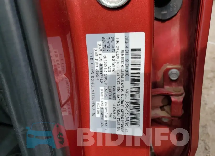 3MVDMACL3LM128802 Photo# 12