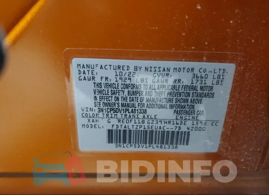 3N1CP5DV1PL481338 Photo# 14