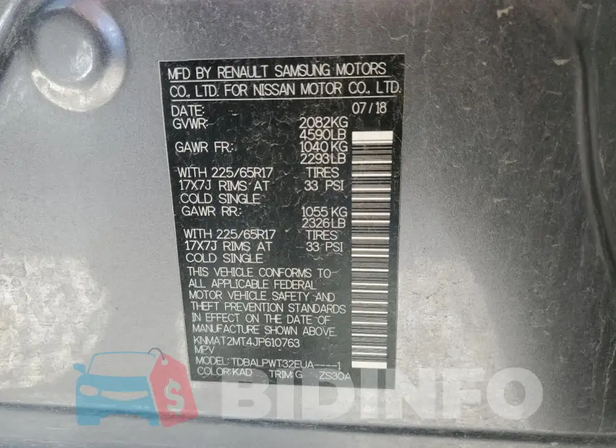 KNMAT2MT4JP610763 Photo# 12