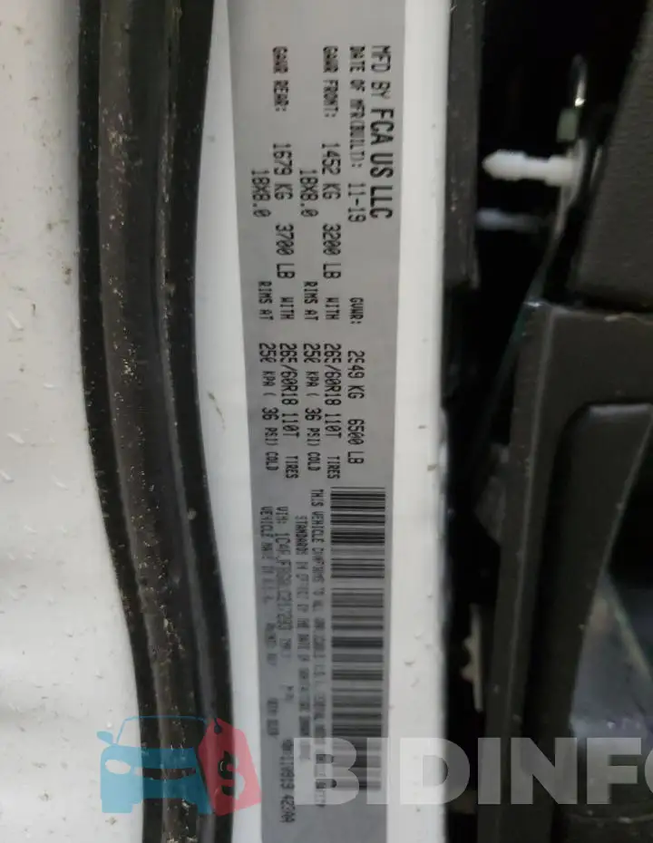 1C4RJFBG8LC217283 Photo# 13
