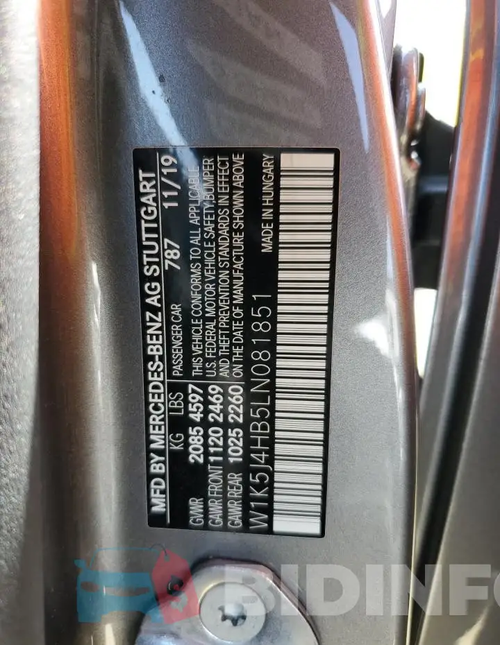 W1K5J4HB5LN081851 Photo# 12