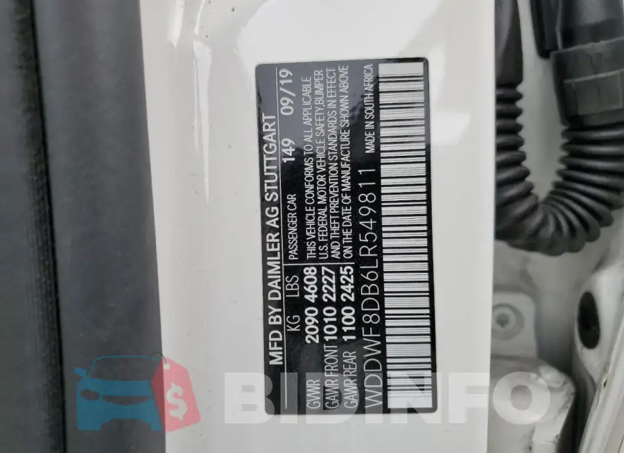 WDDWF8DB6LR549811 Photo# 13