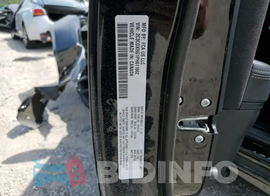 2C3CDXHG1PH611662 Photo# 12