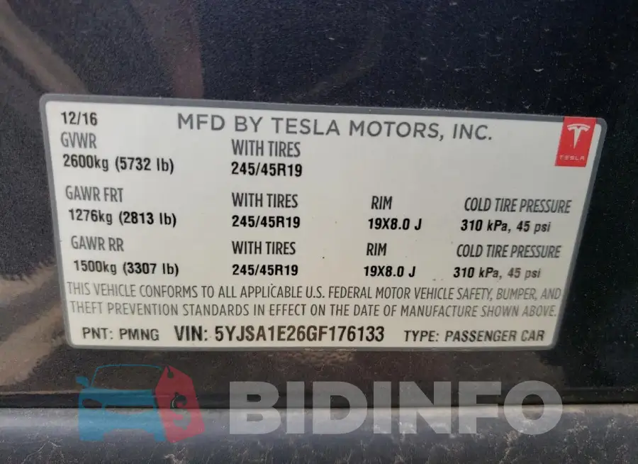 5YJSA1E26GF176133 Photo# 12