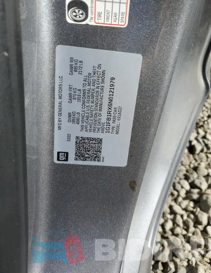 1G1FB1RX6N0121979 Photo# 12