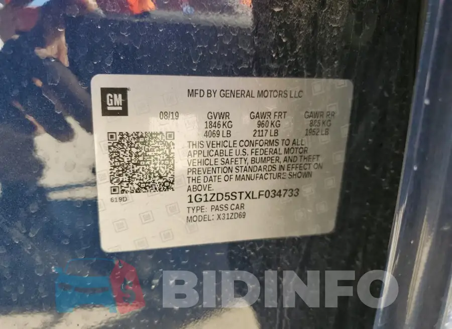 1G1ZD5STXLF034733 Photo# 12
