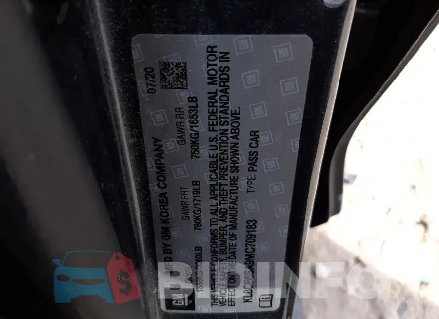 KL8CB6SA9MC709183 Photo# 12