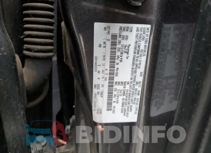 1FADP3F22FL328945 Photo# 13