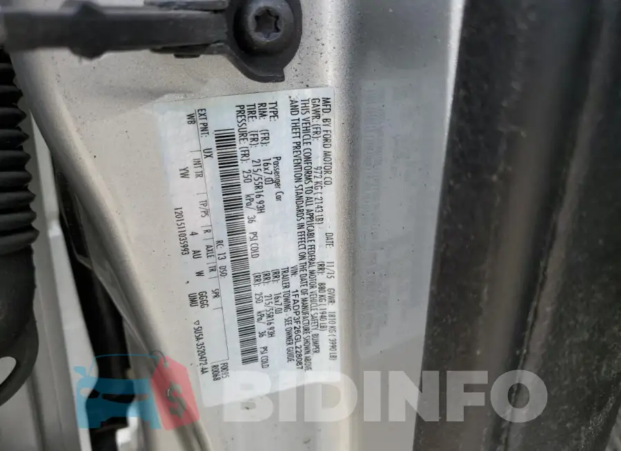 1FADP3F26GL228087 Photo# 12