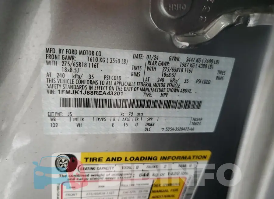 1FMJK1J88REA43201 Photo# 13