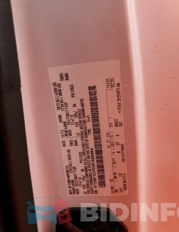 1FTMF1CF0GFA66884 Photo# 12